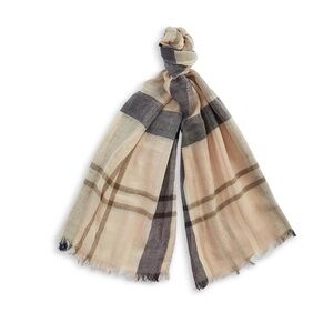 Barbour Plaid Beige gray and black, no offer please